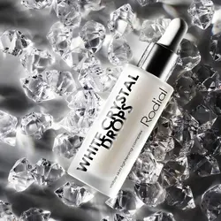 قطره کریستال روشن کننده حاوی نیاسینامید و پودر الماس رودیال  WHITE CRYSTAL  DROPS  RODIAL