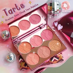 پلت رژ گونه و هایلایتر تارت  Tarte Cosmetics Holiday Precious Gems Amazonian Clay Cheek Palette