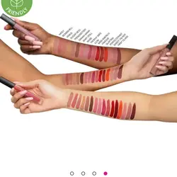 رژ لب هدی بیوتی مدل بامشل فولسایز HUDAE  BEAUTY LIQUID MATTE