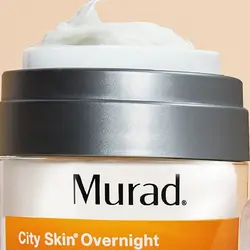 کرم ویتامین C شب مورد City skin overnight detox moisturiser murad