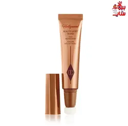 هایلایتر مایع شارلوت تیلبری مدل هالیوود بیوتی لایت واند حجم ۵میل دلوکس CHARLOTTE TILBURY BEAUTY LIGHT WAND SPOTLIGHT  My candlelit gold liquid highlighter for a head- turning HOLLYWOOD EFFECT glow