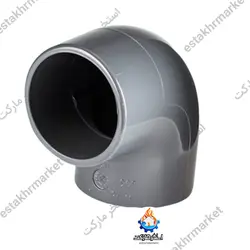 زانو 90 درجه چسبی 25 upvc