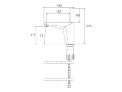 روشویی ثابت تیفانی / شیری طلا