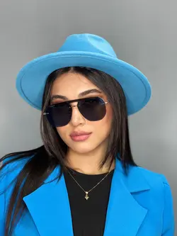 عینک آفتابی زنانه مشکی خلبانی برند bolon پلاریزه