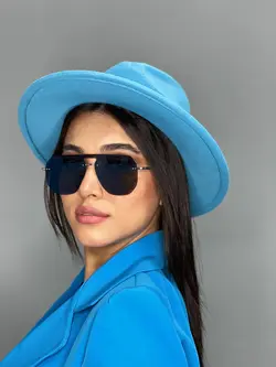 عینک آفتابی زنانه مشکی خلبانی برند bolon پلاریزه