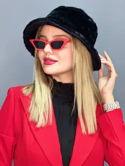 عینک دودی دخترانه قرمز بولگاری uv400