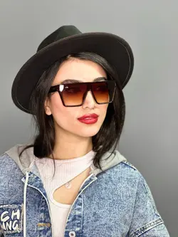 عینک آفتابی شیک زنانه قهوه ای برند a202 ysl