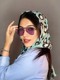 عینک آفتابی زنانه اورجینال بنفش برند bolon خلبانی یووی400