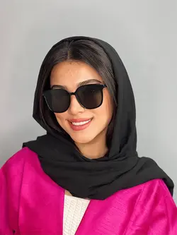 عینک آفتابی زنانه اورجینال مشکی برند چنل کلاسیک پلاریزه