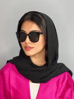 عینک آفتابی زنانه اورجینال مشکی برند چنل کلاسیک پلاریزه