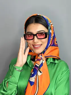 عینک آفتابی اورجینال دخترانه پرادا صورتی جدید