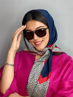 عینک آفتابی زنانه اورجینال قهوه ای برند فندی مستطیلی یووی400