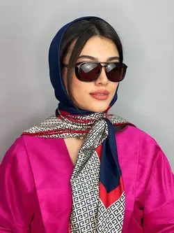 عینک آفتابی زنانه اورجینال قهوه ای برند فندی مستطیلی یووی400