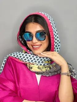 عینک آفتابی زنانه اورجینال آبی برند bolon گربه ای پلاریزه