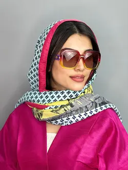 عينک آفتابی اورجينال زنانه قهوه ای برند گوچی مستطیلی uv400