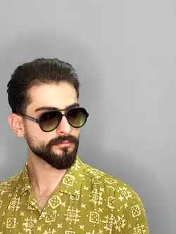 عينک آفتابی مردانه اورجينال سبز برند ray ban