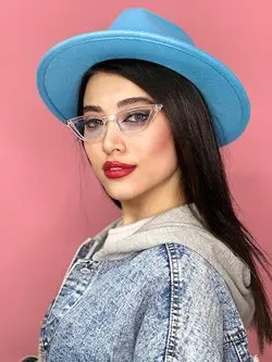 عینک آفتابی گربه ای شفاف دخترانه برند چنل