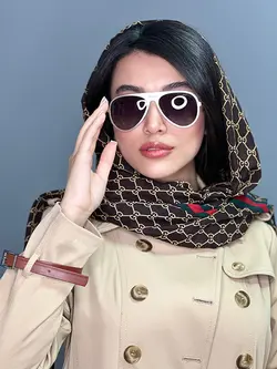 عینک آفتابی زنانه برند ورساچه اصل a180 عدسی مشکی