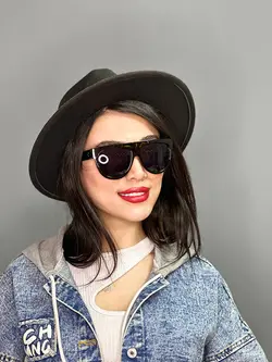 عینک آفتابی زنانه بلک برند a177 ysl مشکی