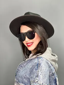 عینک آفتابی زنانه بلک برند a177 ysl مشکی