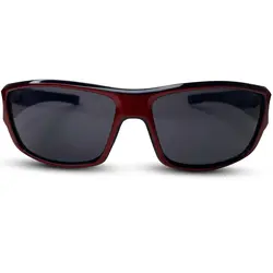 عینک آفتابی مستطیلی اسپرت برند زرشکی a121 PUGS