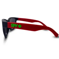 عینک آفتابی uv400 مارک spy قرمز مشکی a116