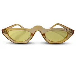 عینک شب دخترانه مارک گوچی زرد uv400