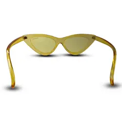 عینک شب دخترانه مارک چنل زرد uv400