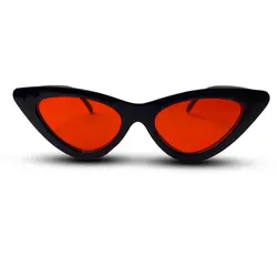 عینک دودی قرمز دخترانه برند گوچی uv400