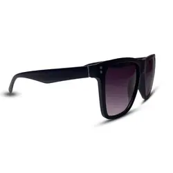 عینک دودی مشکی پسرانه بنز UV400 مربعی