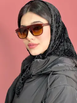 عينک آفتابی اسپرت YSL قهوه ای زنانه یووی 400