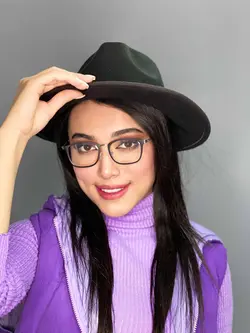 عینک طبی جدید دخترانه بلوکاتb95 مربعی مشکی