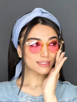 عینک آفتابی اصل جنتل مانستر زنانه صورتی v23 یووی 400