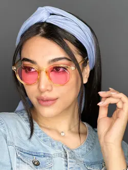 عینک آفتابی اصل جنتل مانستر زنانه صورتی v23 یووی 400