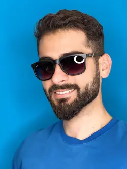 عینک افتابی یووی 400 کائوچویی RAY BAN NINJA