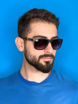 عینک افتابی یووی 400 کائوچویی RAY BAN NINJA