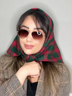 عینک دودی مدل خلبانی قهوه ای ری بن زنانه