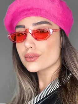 عینک آفتابی ترند قرمز گوچی پرسینگ دار
