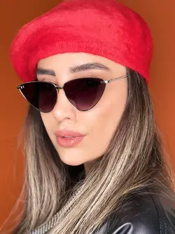 عینک مثلثی مشکی دخترانه گوچی uv400