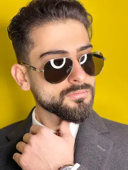 عینک آفتابی مردانه ری بن مشکی ray ban خلبانی
