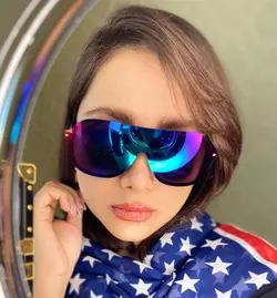 عینک آفتابی مدل مایکل جکسون مارک گوچی آینه ای