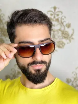 عینک مردانه QMA قهوه ای سری جدید
