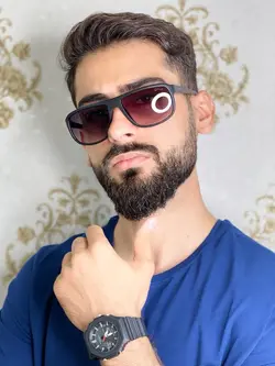 عینک مردانه QMA فریم مشبک