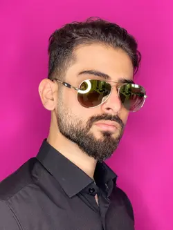 عینک افتابی RAY BAN سبز فسفری