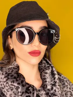 عینک آفتابی یووی 400 صلیب دار گرد bang2 سری جدید