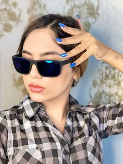 عینک آفتابی زنانه جدید مشکی برند QMA