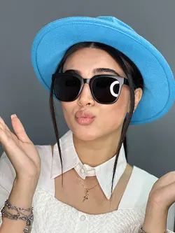 عینک آفتابی اورجینال زنانه مشکی rayban