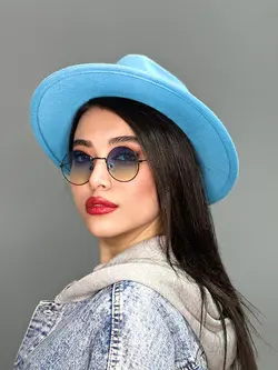 عینک آفتابی دخترانه آبی ری بن گرد