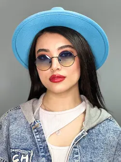 عینک آفتابی دخترانه آبی ری بن گرد
