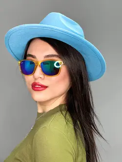 عینک آفتابی زنانه آینه ای مارک ری بن
